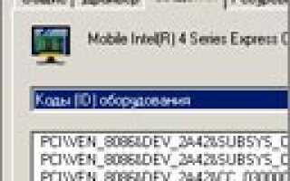 Найти драйвер по ID ?