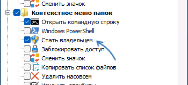 Как добавить «Стать владельцем» в контекстное меню файлов и папок Windows