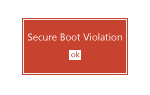 Ошибка Invalid signature detected Check Secure Boot Policy in Setup (как исправить)