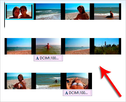 сортировка фотографий
