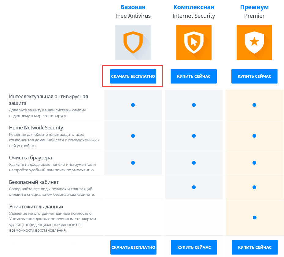 установка антивируса avast