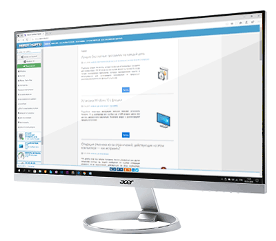 Монитор Acer H7 USB-C