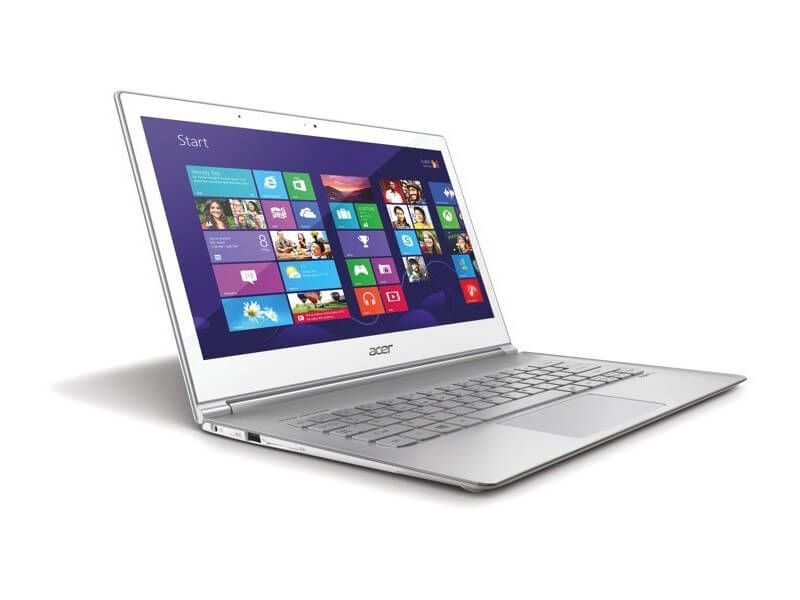 Aspire S7 392 под углом 60 градусов