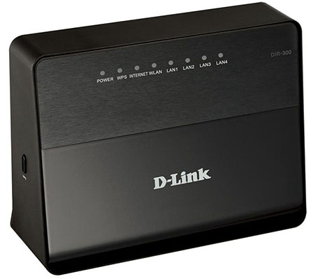 Wi-Fi роутер D-Link DIR-300 ревизии A/D1