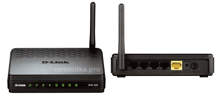 Wi-Fi роутер D-Link DIR-300 C1