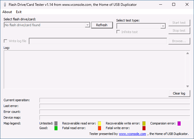 Программа Flash Drive Tester